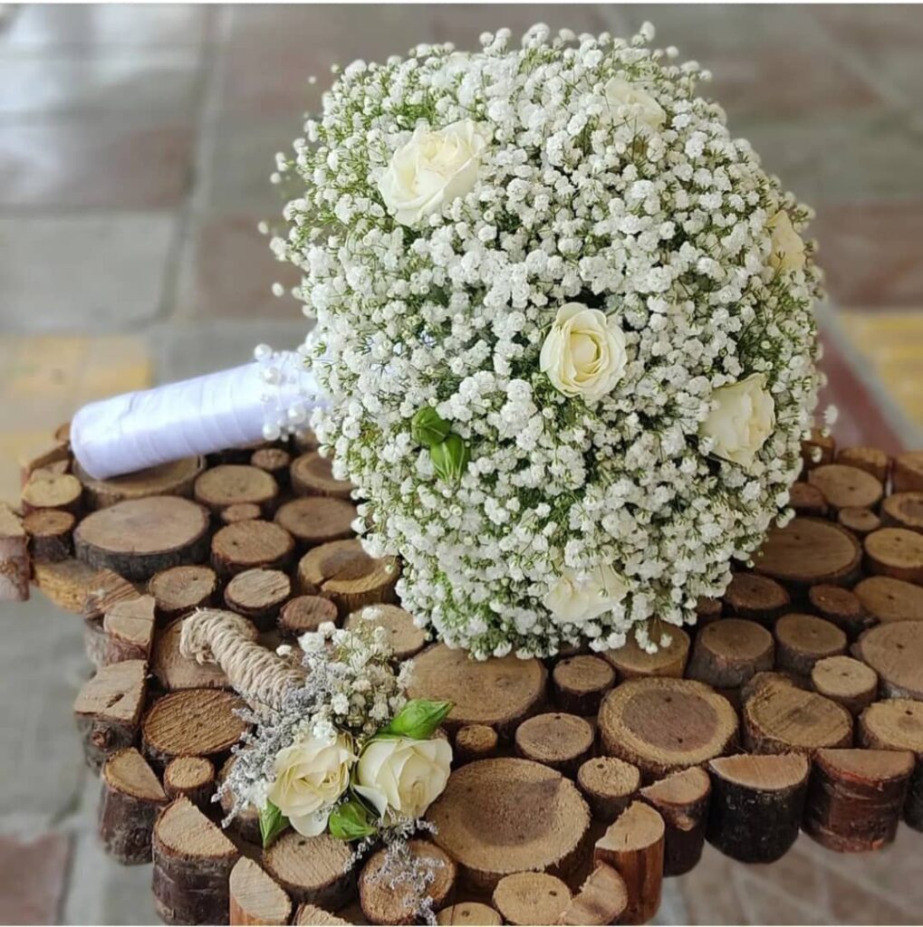 دسته گل عروس